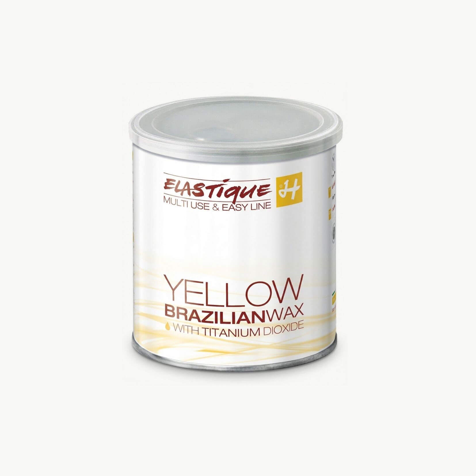 Filmwachs Elastique Blütengelb 800 ml, Enthaarung ohne Vliesstreifen