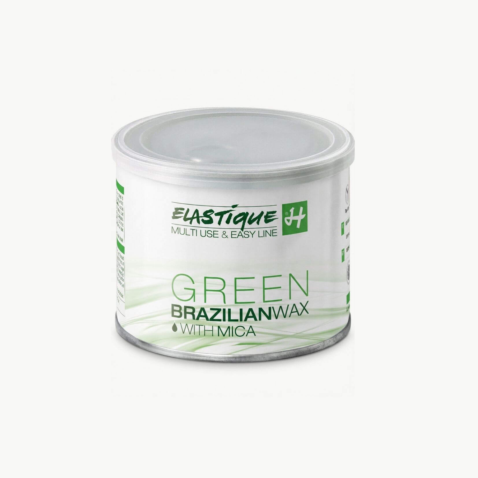 Filmwachs Elastique Green Jasmin 400 ml, Enthaarung ohne Vliesstreifen