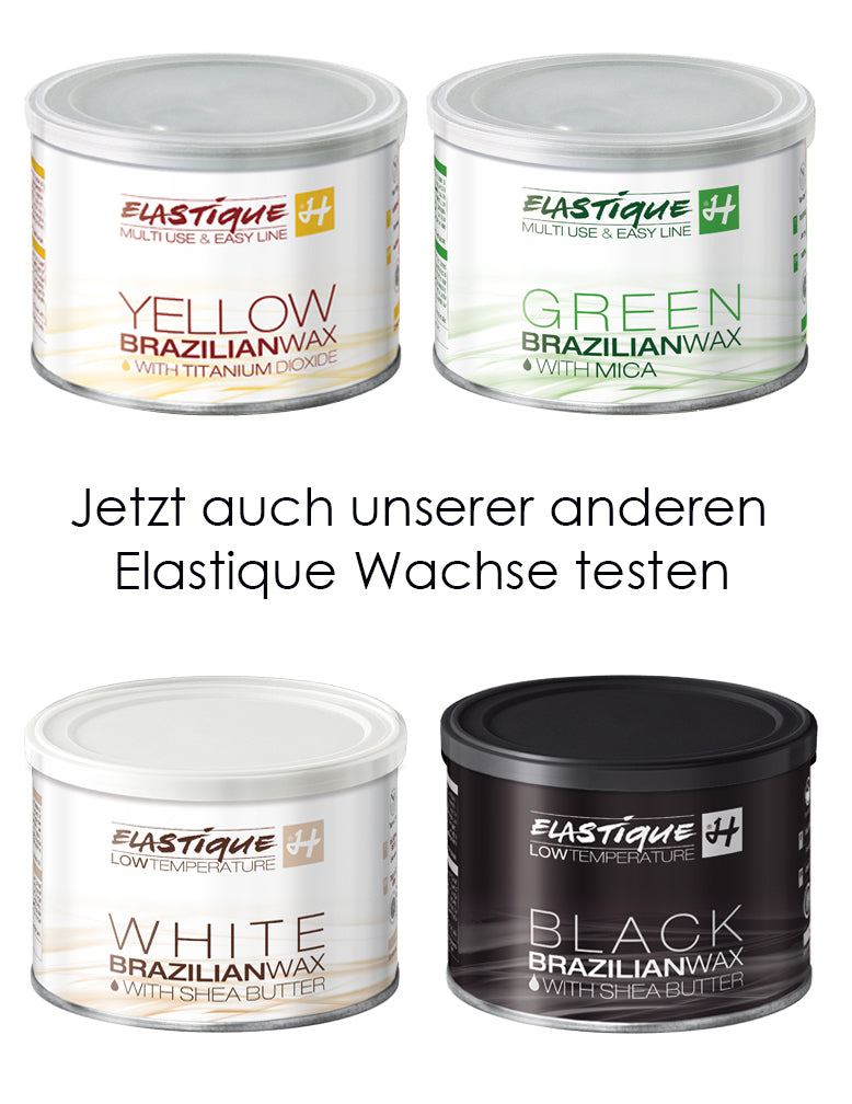 Filmwachs Elastique Green Jasmin 400 ml, Enthaarung ohne Vliesstreifen
