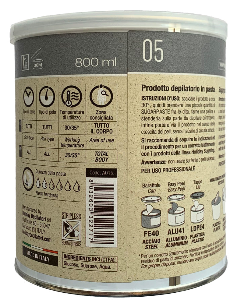 Zuckerpaste Specialist (Soft-Soft-Soft) - 1 kg - Sugaring ohne Vliesstreifen