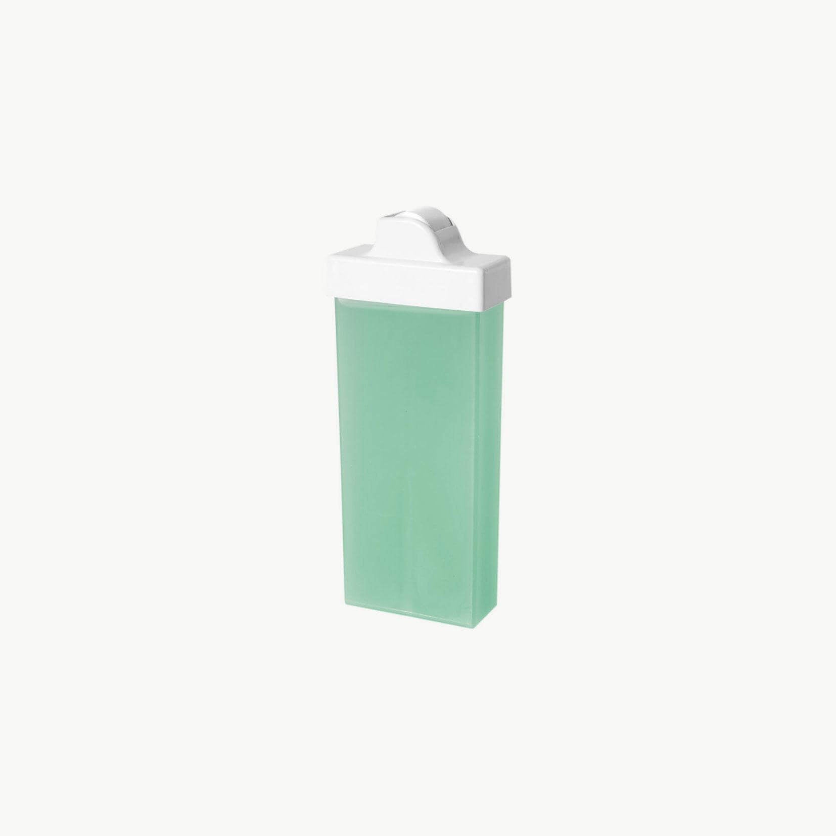 Wachspatrone GEL "Aloe" mit kleinem Roller, 100 ml