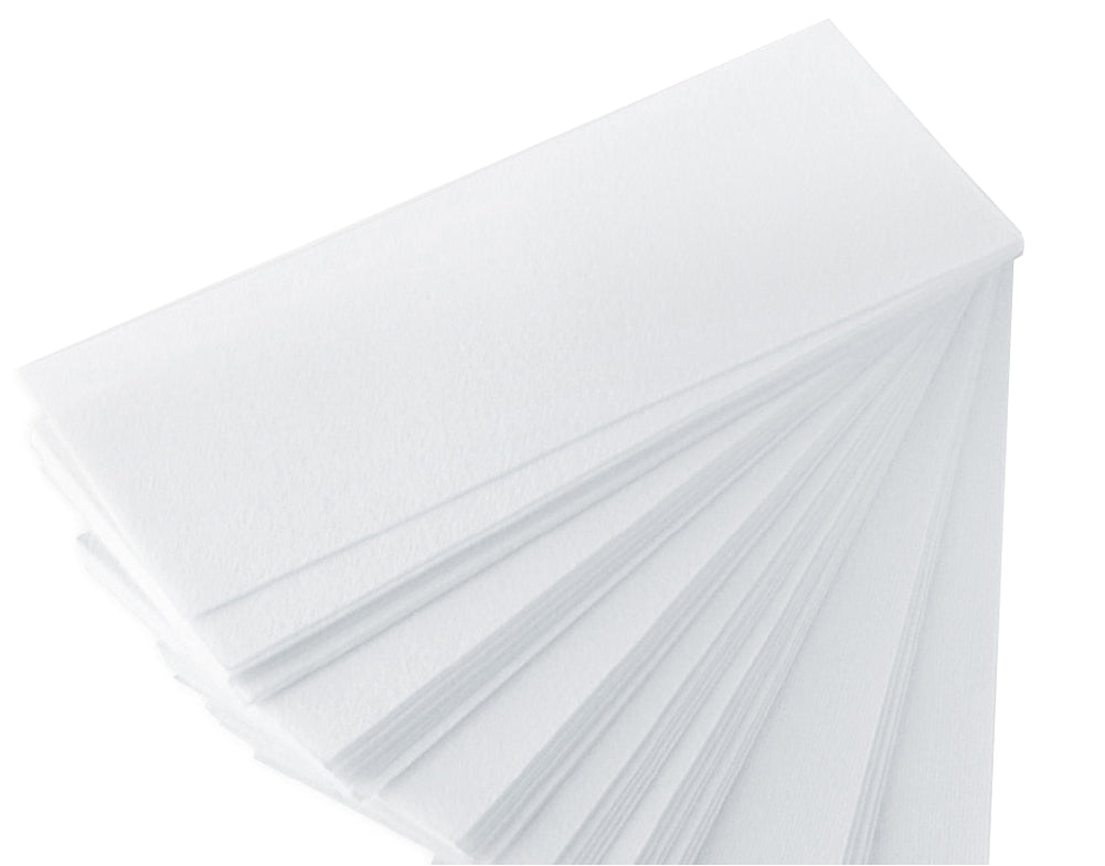 Vliesstreifen Delicato & Consistente weiß, 20 cm x 7 cm, 100 Stk