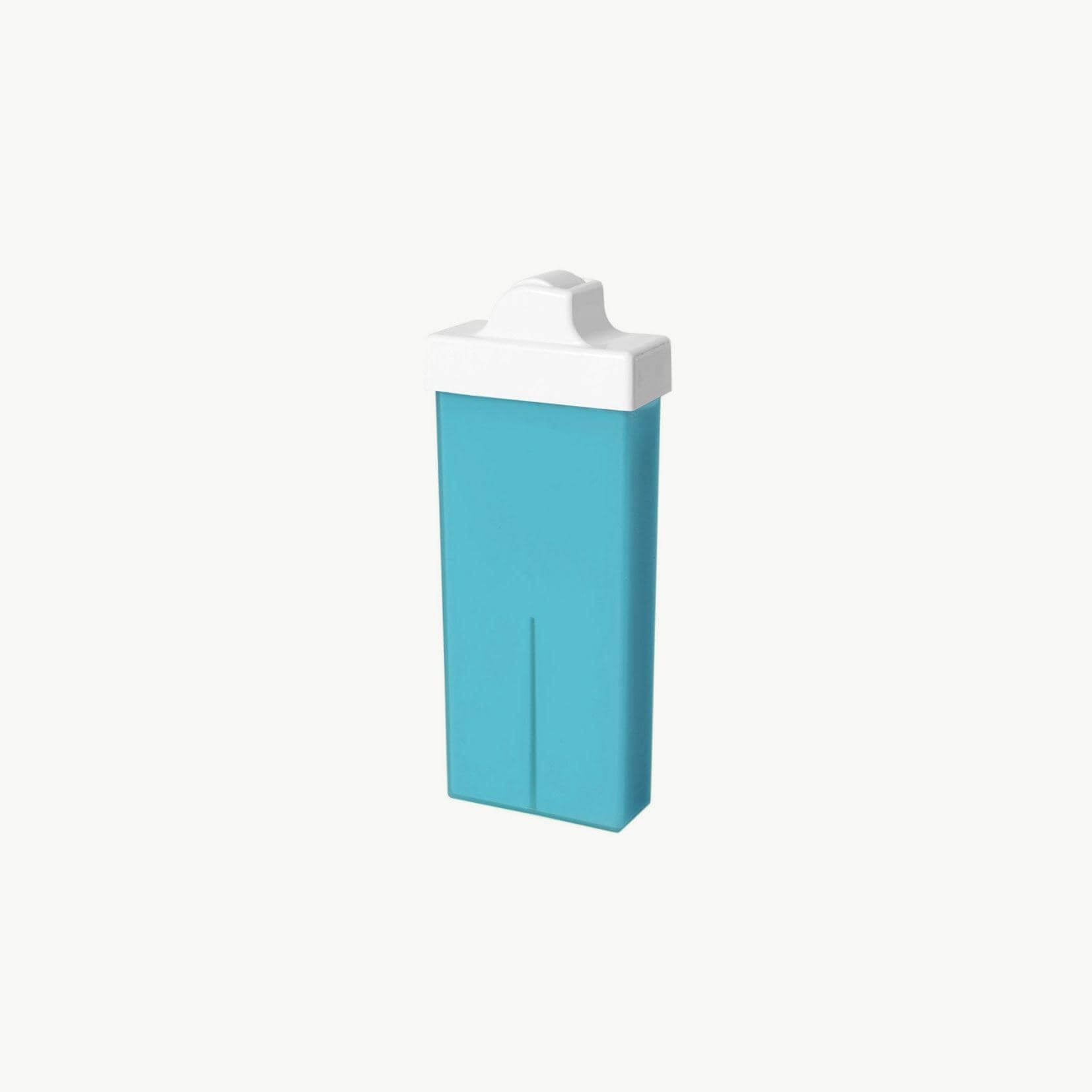 Wachspatrone GEL "Azulen" mit kleinem Roller, 100 ml