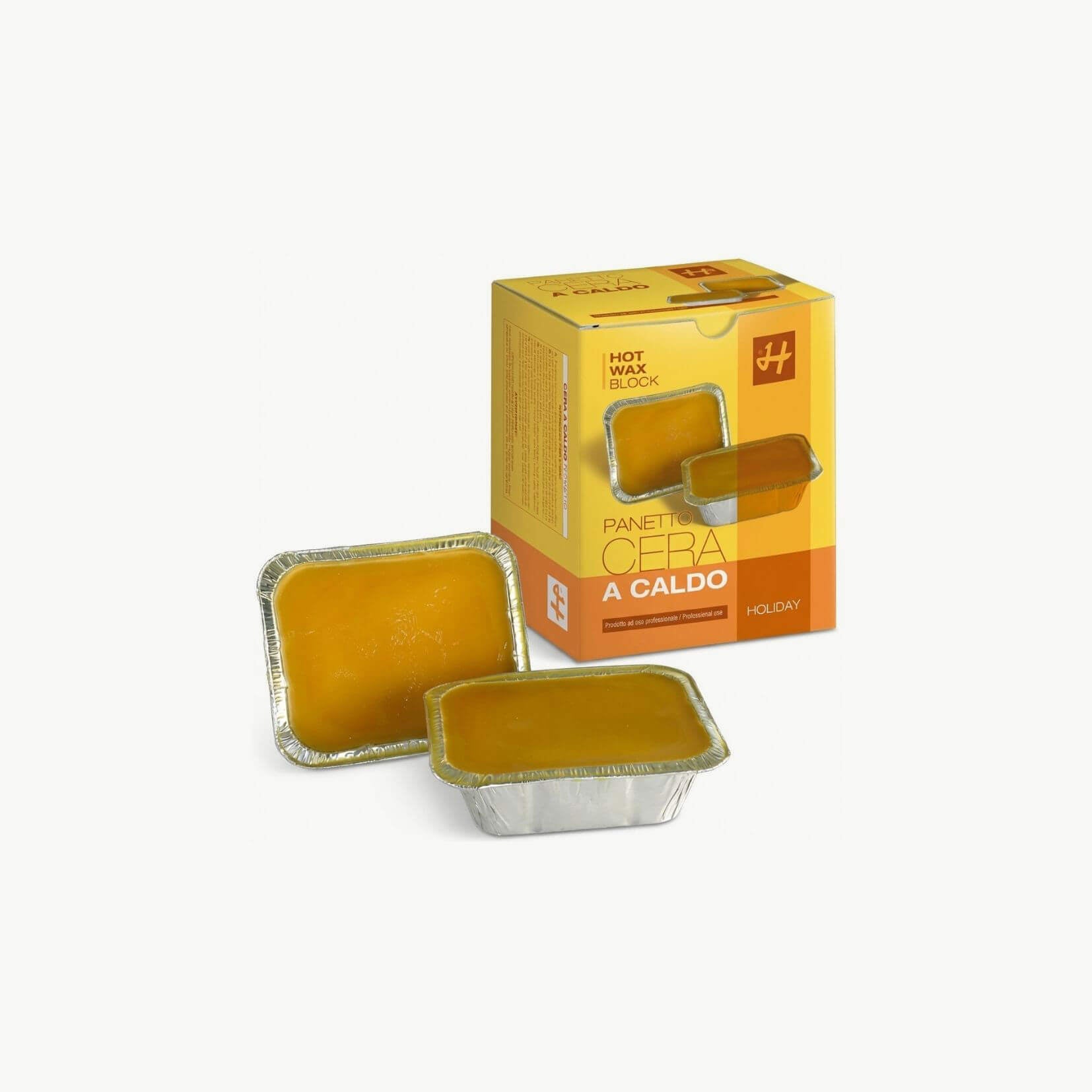 Warmwachs Holiday Classic Natural - 1 kg - Prof. Enthaarung ohne Vliesstreifen