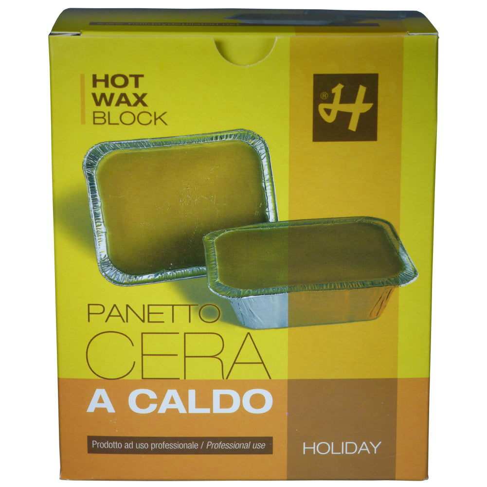 Warmwachs Holiday Classic Natural - 1 kg - Prof. Enthaarung ohne Vliesstreifen