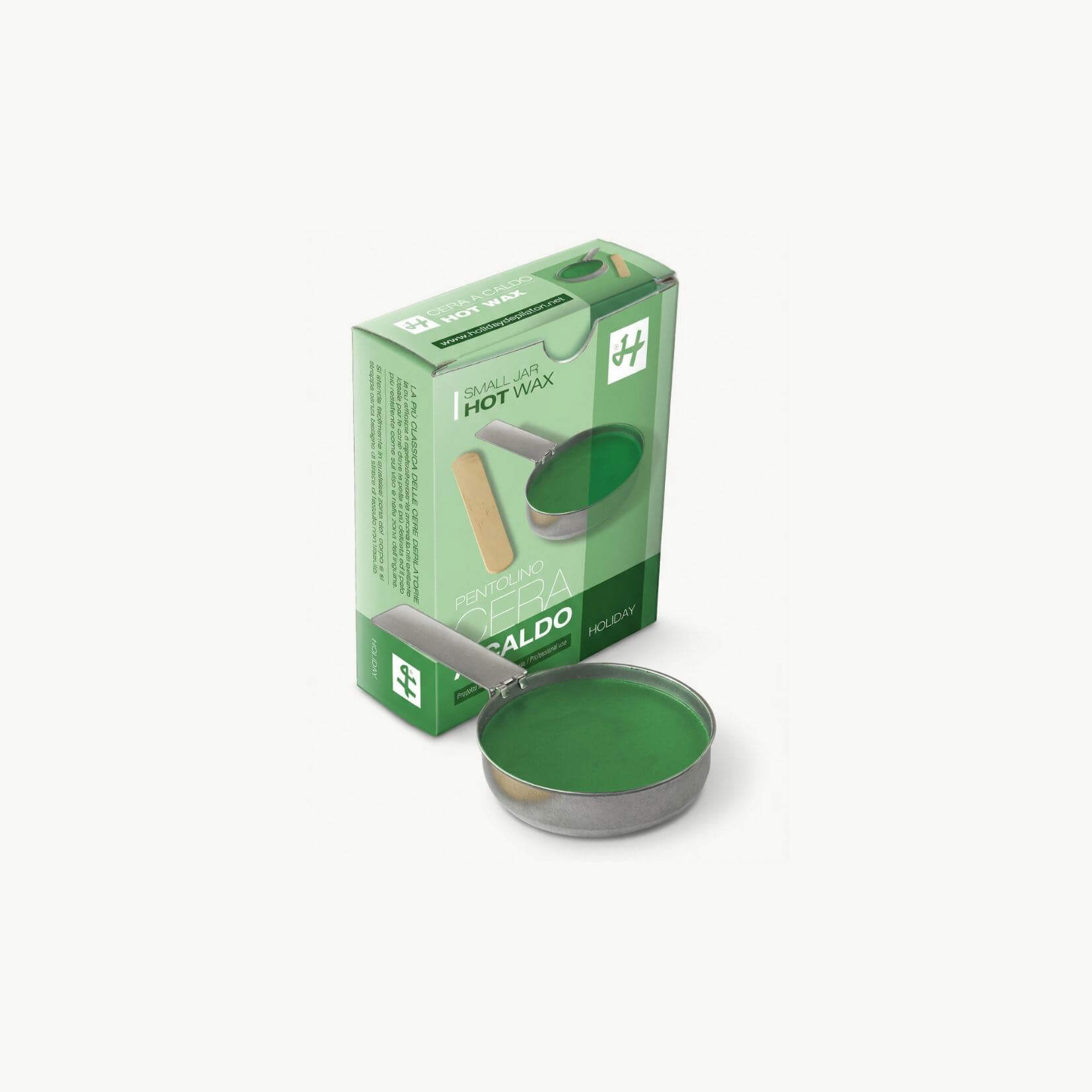 Warmwachs Pentolino Green - 120g - Enthaarung ohne Vliesstreifen zuhause