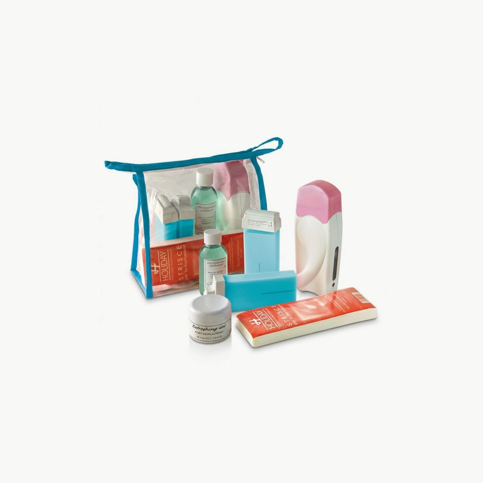 BEAUTY SET PATRONE WAXING BLAU
