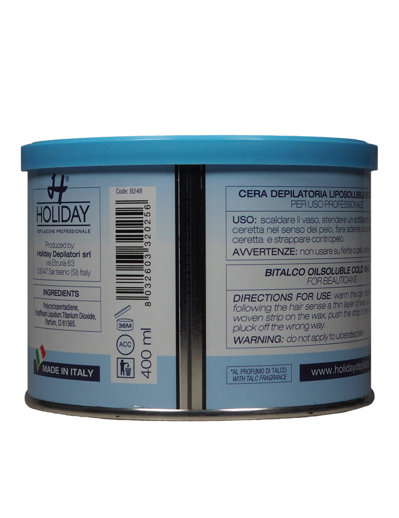 Enthaarungswachs SPECIAL FLAVOURS "Talkum Puder", 400 ml-Dose